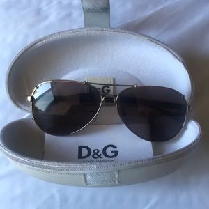 D&G Aviator Sunglasses